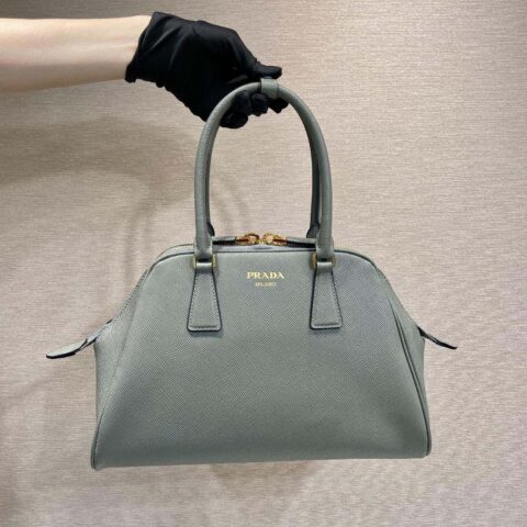 PRADA🎉新款贝壳包🎉1BG537灰色