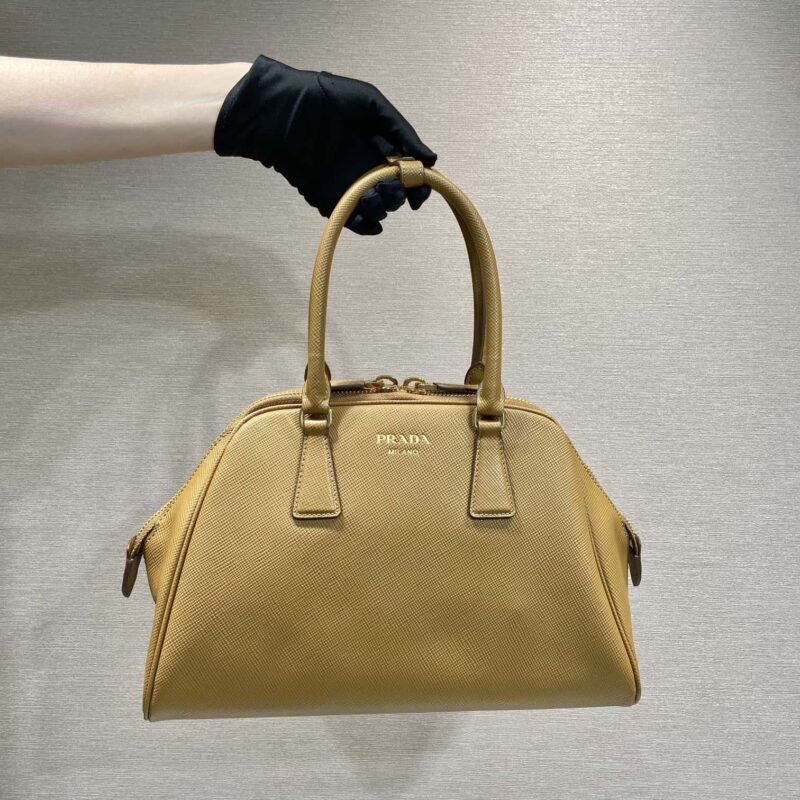 PRADA🎉新款贝壳包🎉1BG537棕色