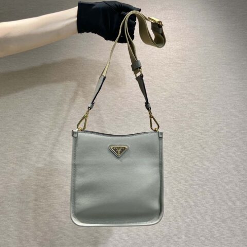 PRADA👏新款双肩带包👏1BH220🎉tote包
