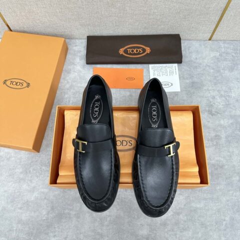 💋💍TOD*S新品 托德-斯 男士摩登商务休闲套脚皮鞋