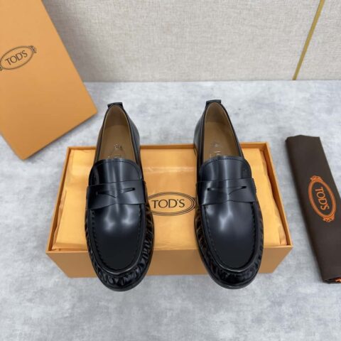 💋💍TOD*S新品 托德-斯 男士摩登商务休闲套脚皮鞋