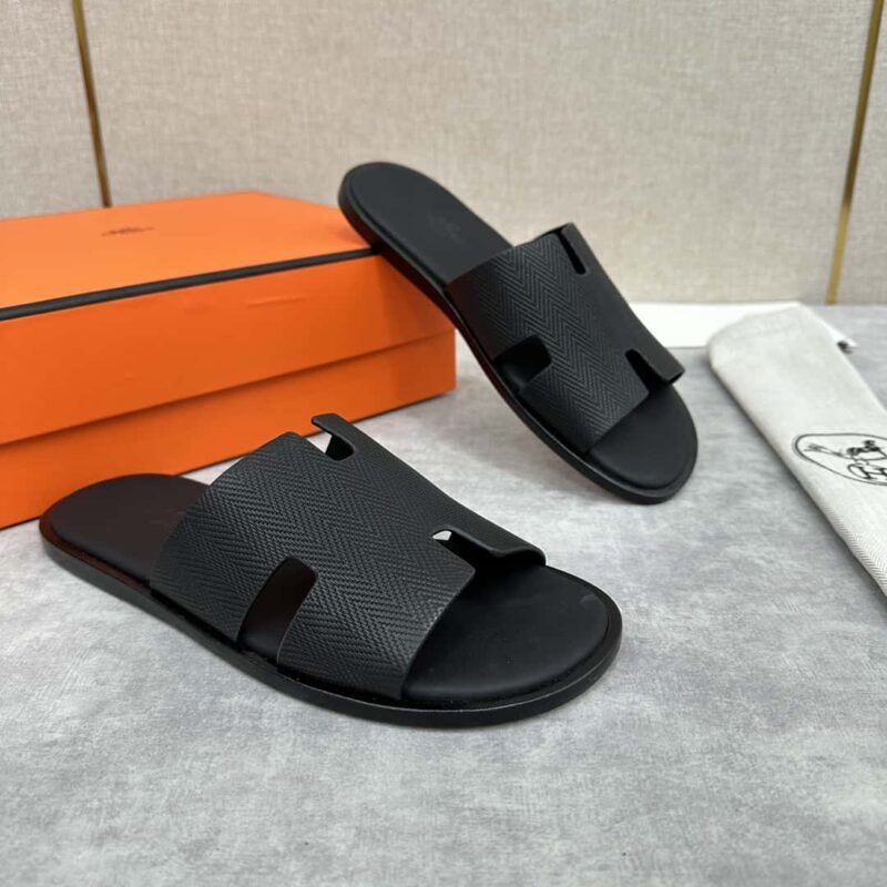 💋💍 H家 新品拖鞋  Hermè*  爱马-仕  最新经典Lzmir男款凉鞋