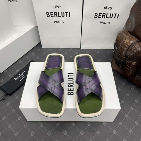 布鲁提 Berlut* Elio拖鞋
