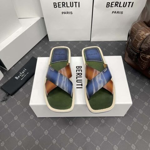 布鲁提 Berlut* Elio拖鞋