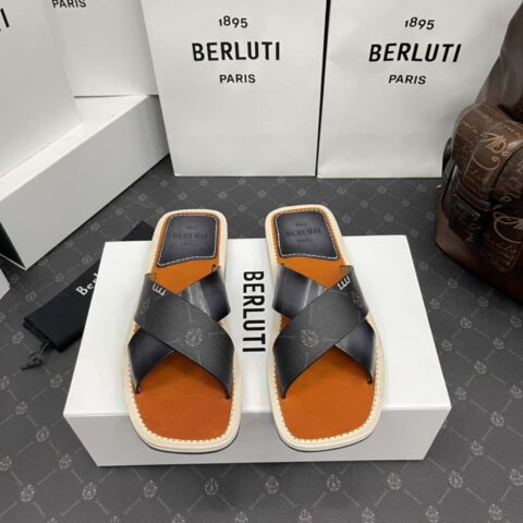 布鲁提 Berlut* Elio拖鞋