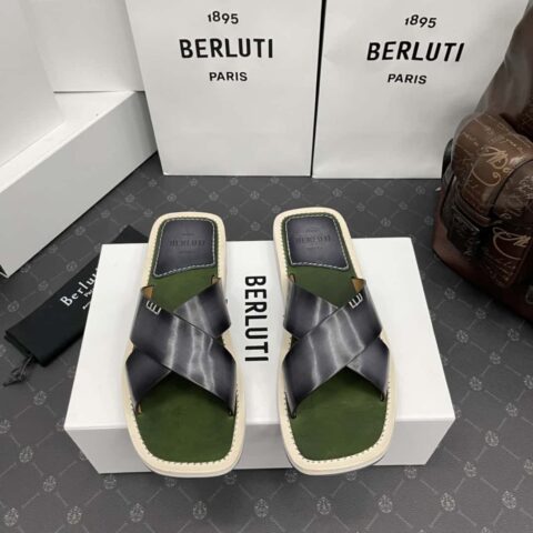 布鲁提 Berlut* Elio拖鞋