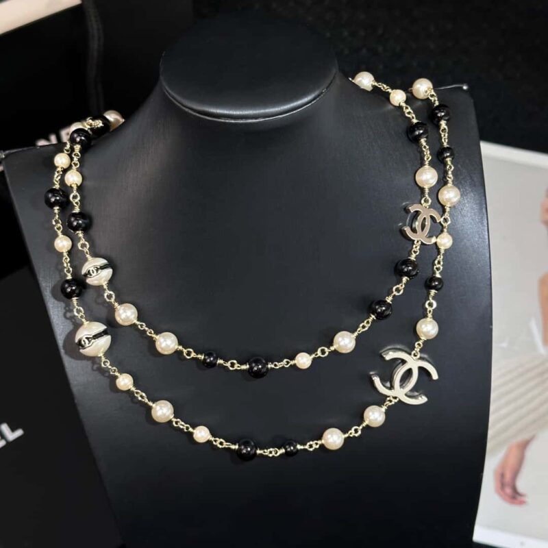 ❗️新品❗️ ☀️新款☑️ 香奈儿双c珍珠项链毛衣链 ☀️