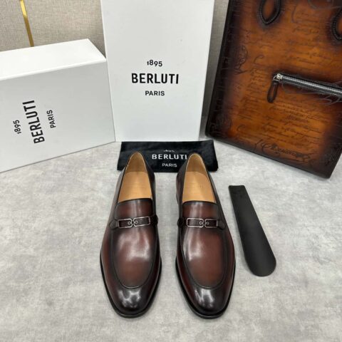 💋💍Berlut*/布鲁提 手工精品男士正装皮鞋