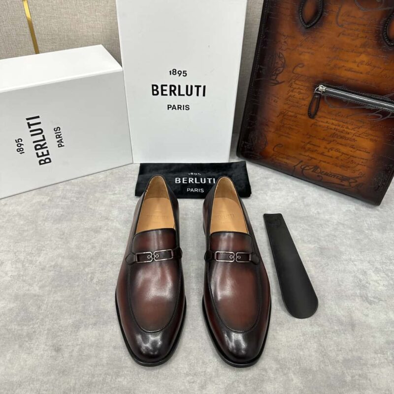 💋💍Berlut*/布鲁提 手工精品男士正装皮鞋