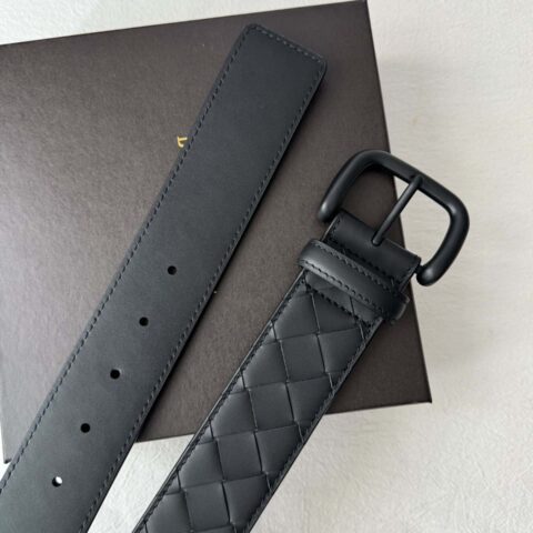 葆蝶家Bottega. Veneta编织工艺皮带 3.8CM