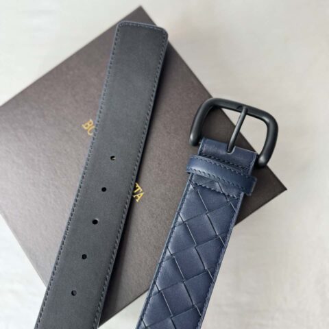 葆蝶家Bottega. Veneta编织工艺皮带 3.8CM