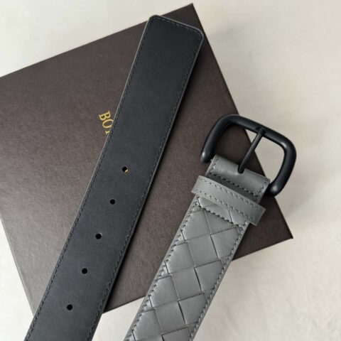 葆蝶家Bottega. Veneta编织工艺皮带 3.8CM