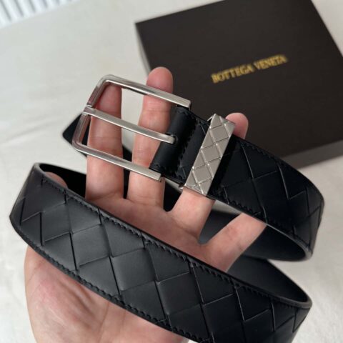 Bottega Veneta最新编织款式腰带 3.5CM
