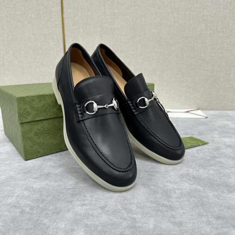 💋💍 G家新品 Gucc* 古-驰 马衔扣男士乐福鞋 便鞋