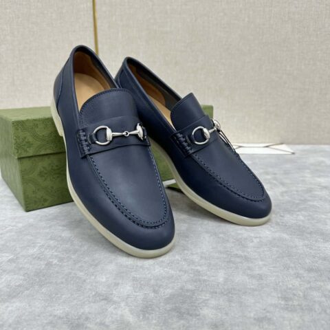 💋💍 G家新品 Gucc* 古-驰 马衔扣男士乐福鞋 便鞋