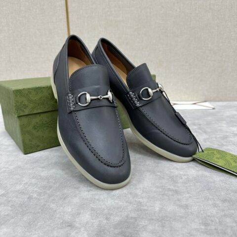 💋💍 G家新品 Gucc* 古-驰 马衔扣男士乐福鞋 便鞋