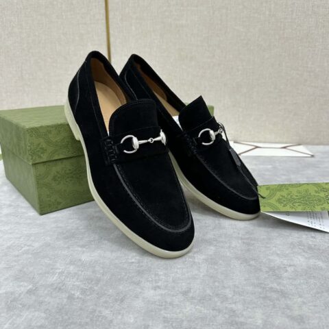 💋💍 G家新品 Gucc* 古-驰 马衔扣男士乐福鞋 便鞋