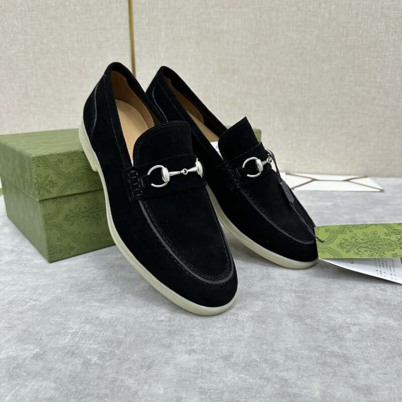 💋💍 G家新品 Gucc* 古-驰 马衔扣男士乐福鞋 便鞋