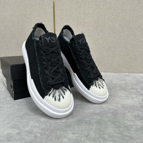 💋💍Y-3 新品 官网同步休闲鞋板鞋 老头山本-耀司
