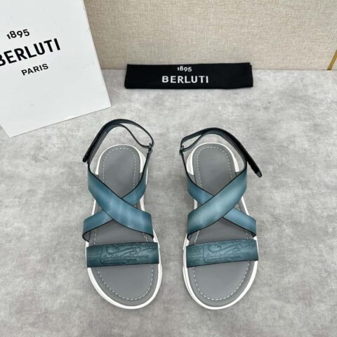 Berlut* 布鲁提 2024夏季凉鞋新品系列 灵感新季 新款 Shadow 皮革凉鞋