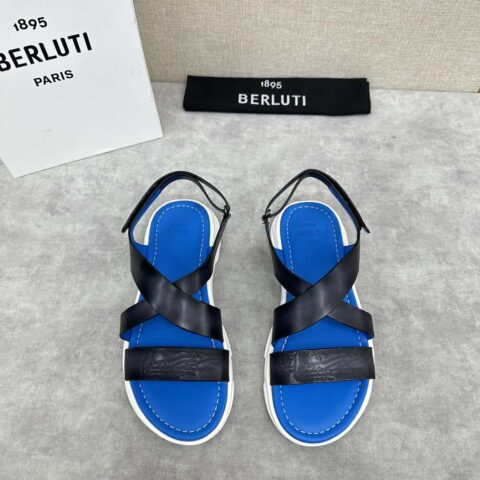 Berlut* 布鲁提 2024夏季凉鞋新品系列 灵感新季 新款 Shadow 皮革凉鞋