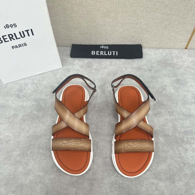 Berlut* 布鲁提 2024夏季凉鞋新品系列 灵感新季 新款 Shadow 皮革凉鞋