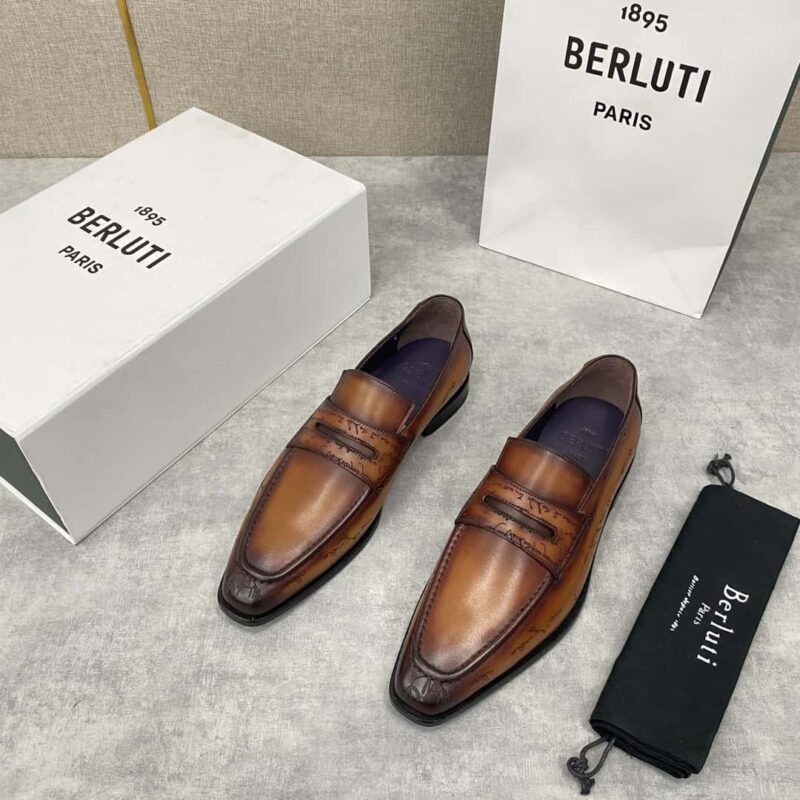 Berlut*/布鲁提 手工精品男士正装皮鞋