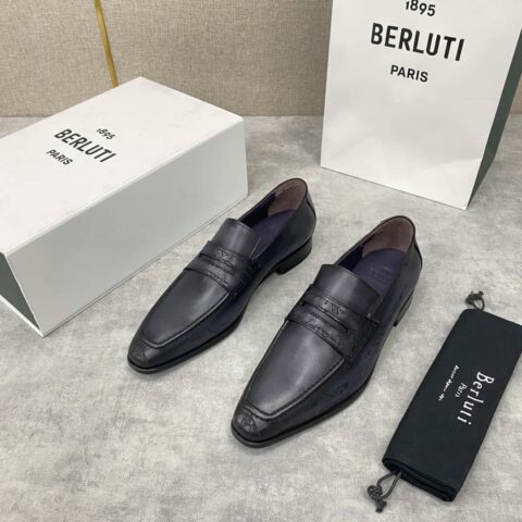 Berlut*/布鲁提 手工精品男士正装皮鞋