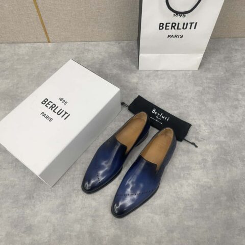 Berlut*/布鲁提 手工精品男士正装皮鞋