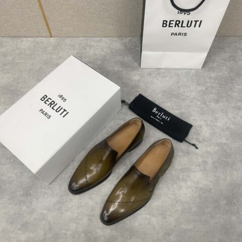 Berlut*/布鲁提 手工精品男士正装皮鞋