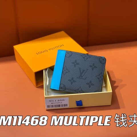 【原单精品】M11468蓝色 西装夹钱包系列 当季新款 MULTIPLE 钱夹