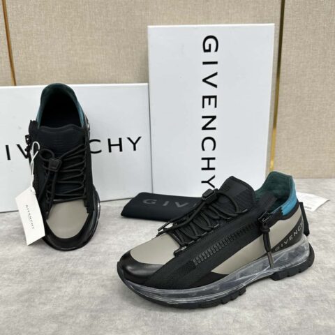 💋💍GVX 新品  Givench* 纪梵希 SPECTRE慢跑低帮拉链休闲鞋运动鞋