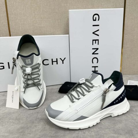 💋💍GVX 新品  Givench* 纪梵希 SPECTRE慢跑低帮拉链休闲鞋运动鞋