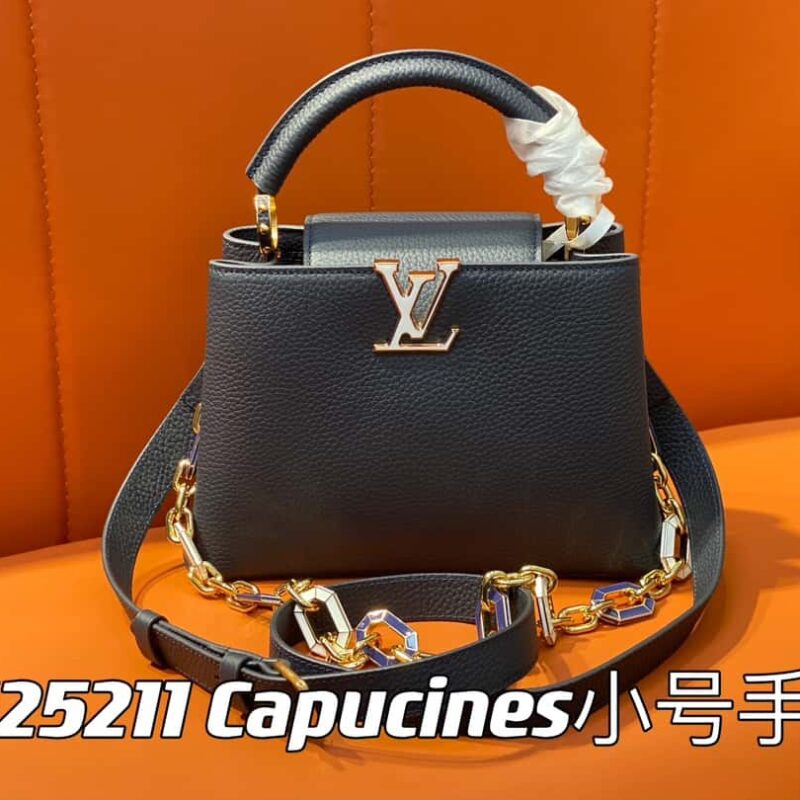 【原单精品】M25211(链条)M24863 全皮cap那英款系列 Capucines小号手袋