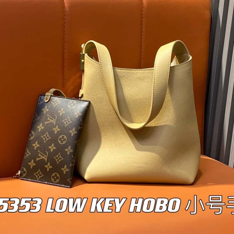 【原单精品】M25352黑色 M25353米色 M24354棕色 LOW KEY HOBO 小号手袋