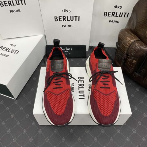 💋💍 布鲁提  Berlut* Shadow 飞织运动鞋履