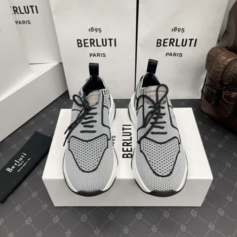 💋💍 布鲁提  Berlut* Shadow 飞织运动鞋履