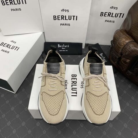 💋💍 布鲁提  Berlut* Shadow 飞织运动鞋履