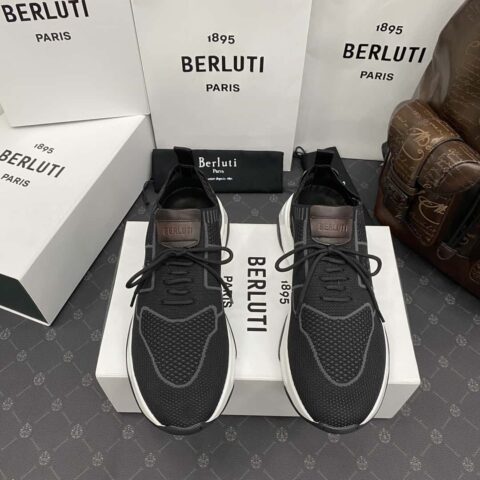 💋💍 布鲁提  Berlut* Shadow 飞织运动鞋履