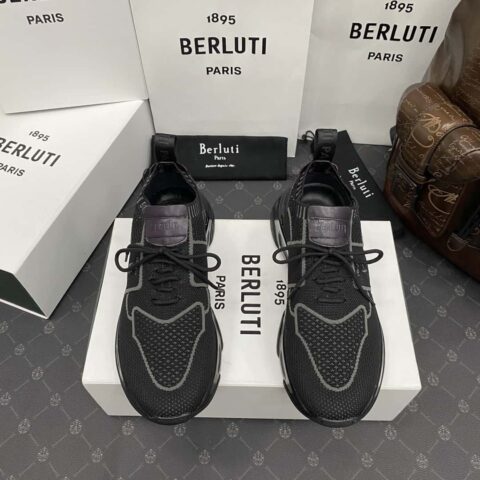💋💍 布鲁提  Berlut* Shadow 飞织运动鞋履