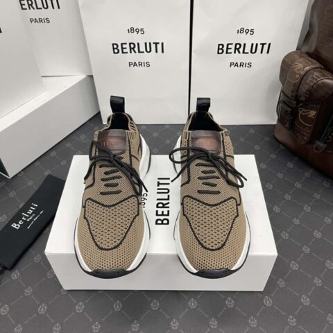 💋💍 布鲁提  Berlut* Shadow 飞织运动鞋履