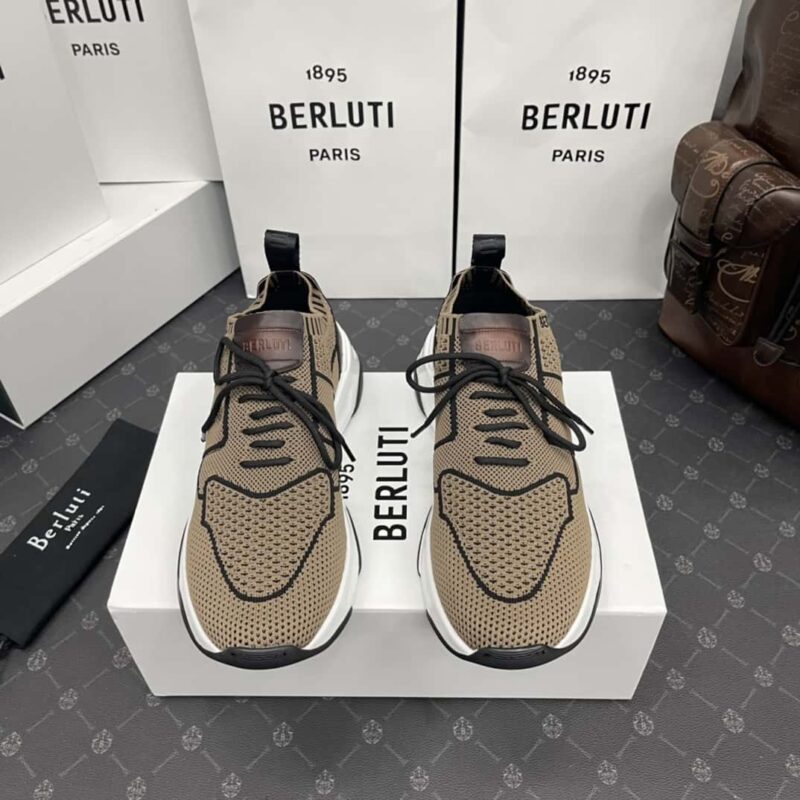 💋💍 布鲁提  Berlut* Shadow 飞织运动鞋履