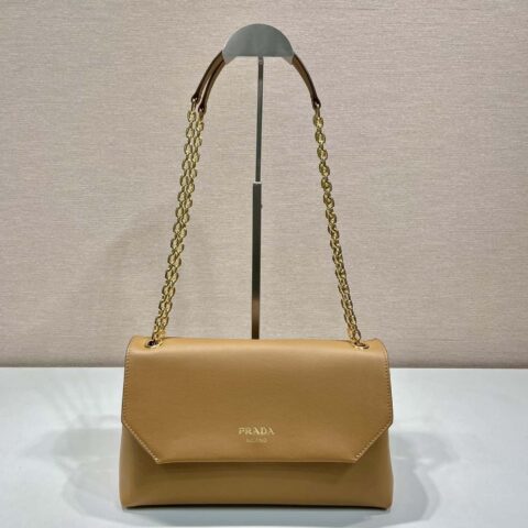 PRADA🎉新品小号🎉1BD371女款🎉棕色