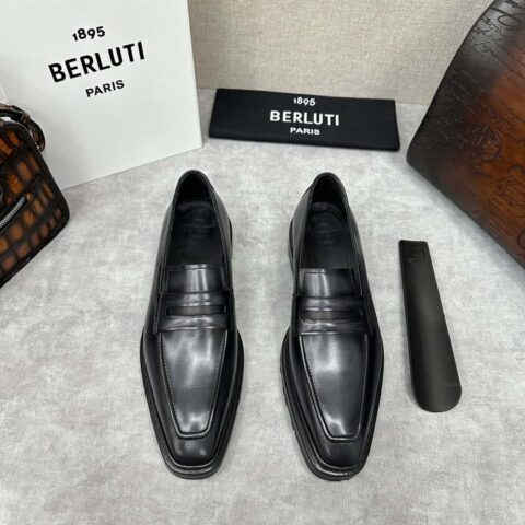 💋💍BERLUT* 布鲁提 ALTO 套脚牛津鞋