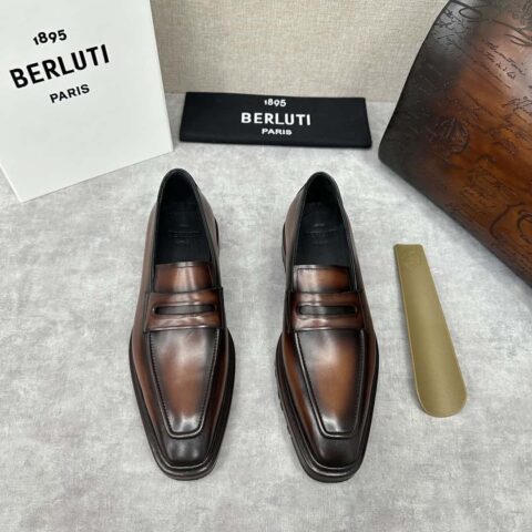 💋💍BERLUT* 布鲁提 ALTO 套脚牛津鞋