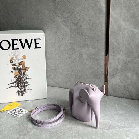LOEWE最新玉系列小象包 0192紫色