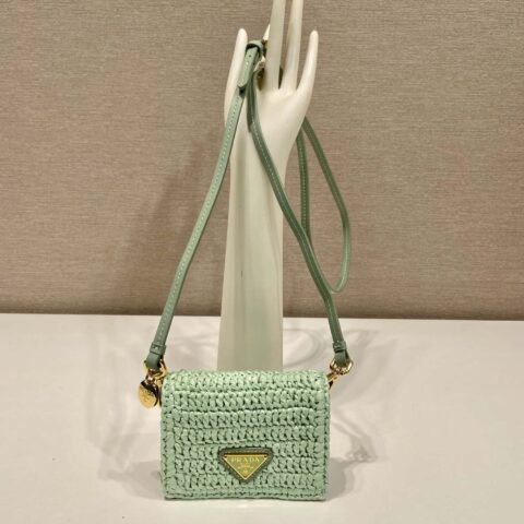 PRADA🎉编织小包🎉1MR024mini款