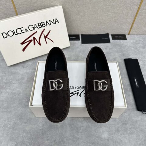 💋💍DG家新品便鞋 全新 DG Driver 系列软质牛皮莫卡辛鞋