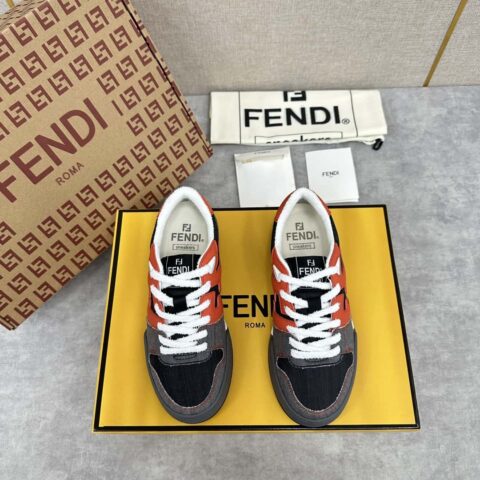 FD新品 情侣款 复古撞色运动鞋板鞋