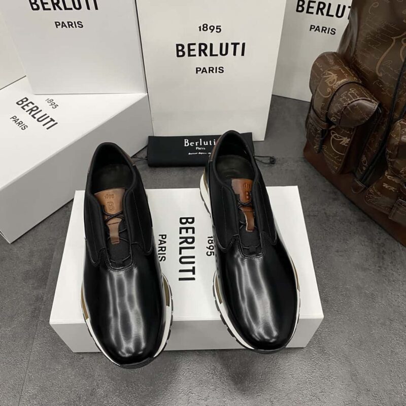💋💍吴尊同款来袭 Berlut* 布鲁提 第三代升级版大底 最新款运动男士休闲运动鞋跑鞋